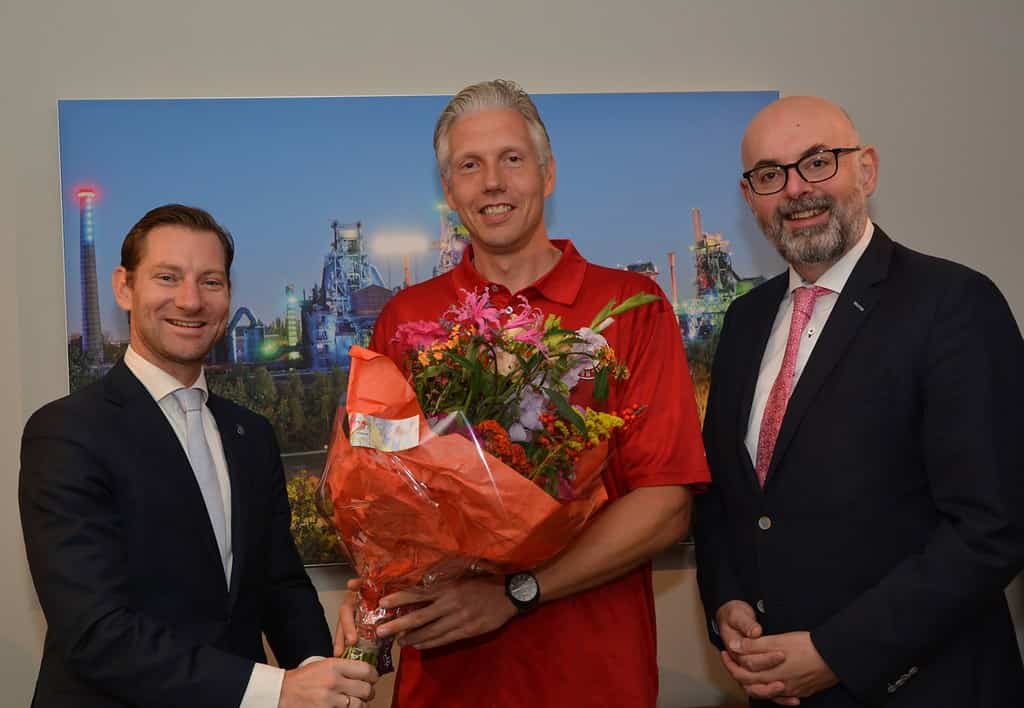 Markus Fotografie - Docent van het jaar samen met Burgemeester Leidschendam-Voorburg oktober 2023