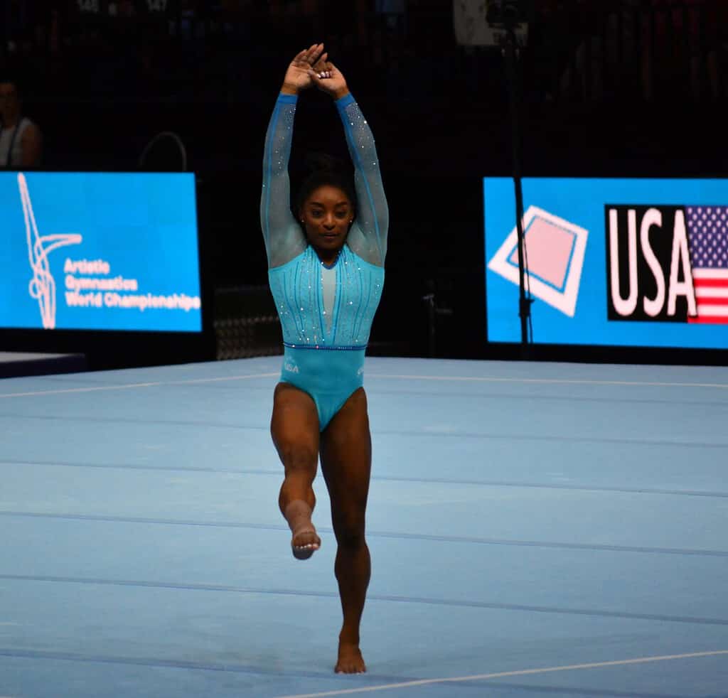 Markus Fotografie - Simone Biles WK turnen Antwerpen 2023